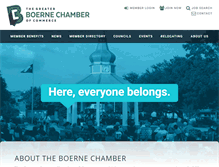 Tablet Screenshot of boerne.org